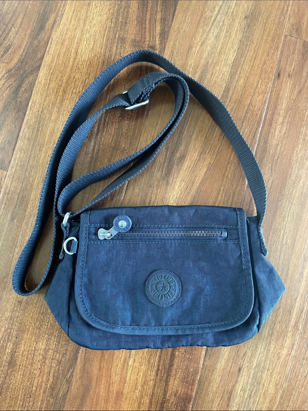 Kipling Nylon Sabian Crossbody Mini Bag with Front Zip Pocket